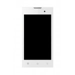 Lcd With Touch Screen For Intex Aqua A1 White By - Maxbhi.com