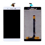 Lcd With Touch Screen For Lava X10 White By - Maxbhi Com