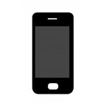 Lcd With Touch Screen For Callbar A1 Black By - Maxbhi.com
