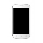 Lcd With Touch Screen For Celkon A107 Signature One White By - Maxbhi.com