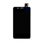 Lcd With Touch Screen For Intex Aqua T4 Black By - Maxbhi.com