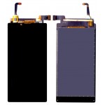 Lcd With Touch Screen For Micromax Canvas Amaze 4g Q491 White By - Maxbhi Com