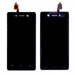 LCD with Touch Screen for Lava A52 Black
