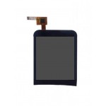 Lcd With Touch Screen For Lava Discover 128 Black By - Maxbhi.com