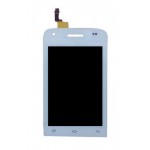 Lcd With Touch Screen For Spice Stellar 361 Mi361 White By - Maxbhi.com