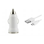 Car Charger for Sansui S285 with USB Cable