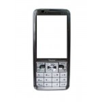 Full Body Housing For Voice Mobile V31i Silver Black - Maxbhi.com
