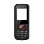 Full Body Housing For Sansui S24 Black Red - Maxbhi.com