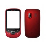 Full Body Housing For Spice M5500 Pda Red White - Maxbhi Com