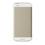 Back Panel Cover For Micromax A300 Canvas Gold Gold White - Maxbhi.com