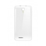 Back Panel Cover For Micromax A77 Canvas Juice White - Maxbhi.com
