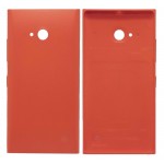 Back Panel Cover For Nokia Lumia 730 Dual Sim Rm1040 Orange - Maxbhi Com