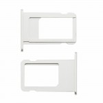 SIM Card Holder Tray for HTC Wildfire S A510e G13 - Silver - Maxbhi.com