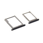 Sim Card Holder Tray For Samsung Galaxy A8 Black - Maxbhi Com