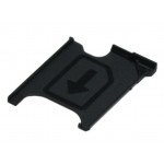 Sim Card Holder Tray For Sony Xperia Z1 Compact D5503 Black - Maxbhi Com