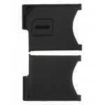 Sim Card Holder Tray For Sony Xperia Z C6602 Black - Maxbhi Com