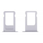 SIM Card Holder Tray for Intex Aqua V4 - Silver - Maxbhi.com