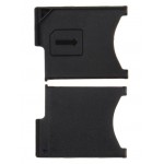 Sim Card Holder Tray For Sony Ericsson Xperia Z L36a C6606 Black - Maxbhi Com