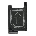 Sim Card Holder Tray For Sony Ericsson Xperia Z3 D6603 Black - Maxbhi Com