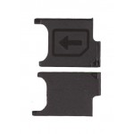 Sim Card Holder Tray For Sony Ericsson Xperia Z2 D6520 Black - Maxbhi Com