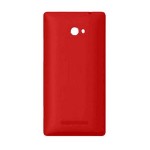 Back Panel Cover For Htc Windows Phone 8x Red - Maxbhi Com