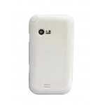 Back Panel Cover For Samsung E2652 Champ Duos White - Maxbhi.com