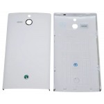 Back Panel Cover For Sony Xperia U White - Maxbhi Com