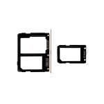 Sim Card Holder Tray For Samsung Galaxy A9 2016 Black - Maxbhi Com