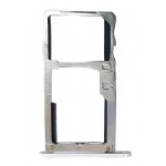 Sim Card Holder Tray For Lenovo K6 Power Silver - Maxbhi Com