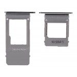 Sim Card Holder Tray For Samsung Galaxy A7 2017 Black - Maxbhi Com