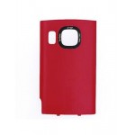 Back Panel Cover For Nokia 6700 Slide Red - Maxbhi.com
