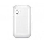 Back Panel Cover For Samsung C3303 Champ White - Maxbhi.com
