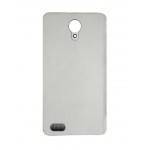 Back Panel Cover For Spice M6110 Silver - Maxbhi.com