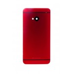 Back Panel Cover For Htc One M7 Red - Maxbhi.com