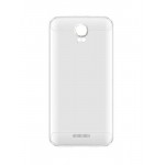 Back Panel Cover For Intex Aqua Q1 Plus White - Maxbhi.com