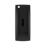 Back Panel Cover For Micromax X101 Yellow Black - Maxbhi.com