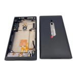 Back Panel Cover For Nokia Lumia 900 Black - Maxbhi Com