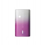 Back Panel Cover For Sony Ericsson Xperia X8 Shakira White Pink - Maxbhi.com