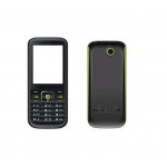 Full Body Housing For Micromax X265 Black Green - Maxbhi Com