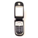 Full Body Housing For Motorola V600 Black - Maxbhi Com