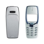 Full Body Housing For Nokia 3330 Silver - Maxbhi Com