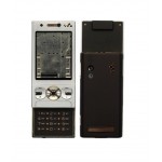 Full Body Housing For Sony Ericsson W705i Silver - Maxbhi Com