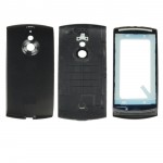 Full Body Housing For Sony Ericsson Vivaz U5i Black - Maxbhi Com