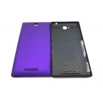 Full Body Housing For Sony Ericsson Xperia C C2304 Purple - Maxbhi Com