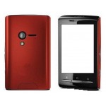 Full Body Housing For Sony Ericsson Xperia X10 Mini E10i Red - Maxbhi Com