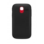 Back Panel Cover For Alcatel 2001 Black - Maxbhi.com