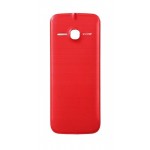 Back Panel Cover For Alcatel 2005 Red - Maxbhi.com
