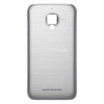 Back Panel Cover For Alcatel One Touch Fierce Silver - Maxbhi Com