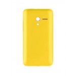 Back Panel Cover For Alcatel Pop D3 Yellow - Maxbhi.com