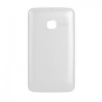 Back Panel Cover For Alcatel Tribe 3040 White - Maxbhi.com